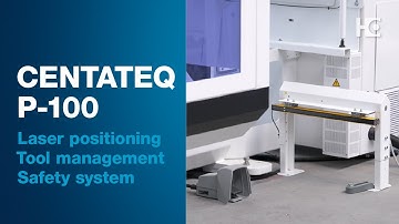HOMAG CNC-Processing center CENTATEQ P-100 | Laser positioning, tool management, safety system