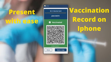 How To Add Your Vaccine Record to Iphone / Apple wallet