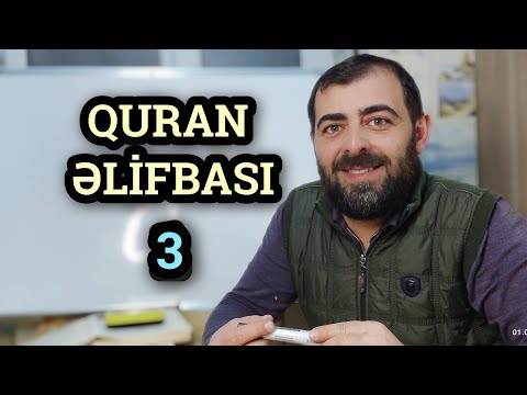 Quran əlifbası (3): Həmzə, əlif, ra və zeyn hərfləri, tənvin-damma