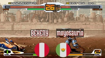 FT5 @svcsplus: BEHENY (PE) vs moyosaurio (MX) [SNK vs Capcom Chaos Super Plus svc Fightcade] Sep 1