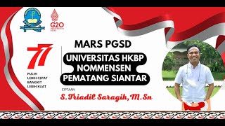 MARS PGSD Universitas HKBP Nommensen Pematang Siantar Cipt. S. Triadil Saragih,M.Sn