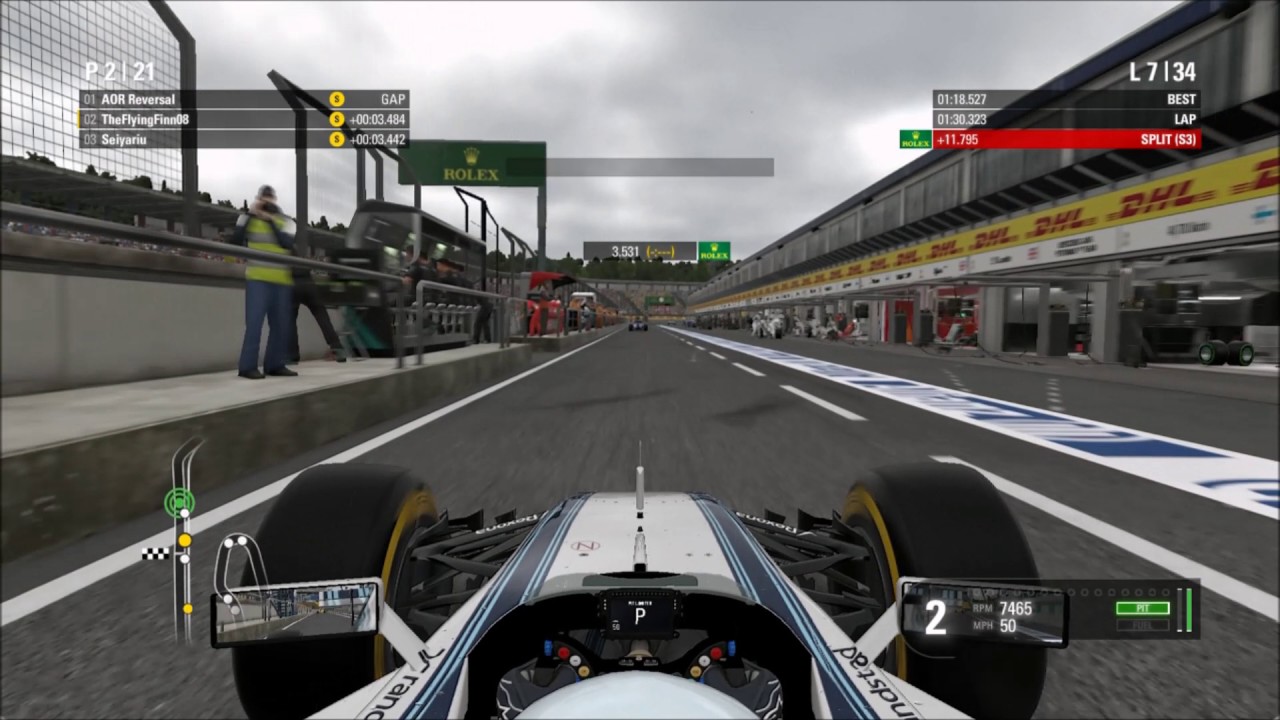 F1 2016 - AOR S12 Round 12 - Germany Highlights (Non-Commentated)