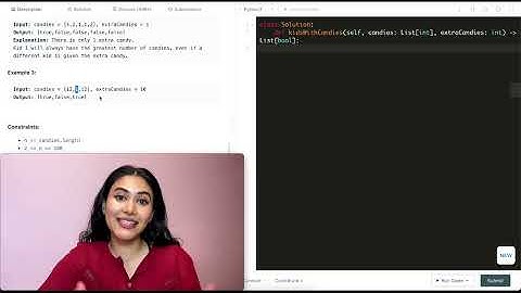 Kids With the Greatest Number of Candies - LeetCode 1431 - Python #leetcode #leetcode75