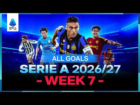 ไฮไลท์ฟุตบอล กัลโช่ เซเรีย อา : ไฮไลท์รวมทุกประตู กัลโช่ เซเรีย อา อิตาลี 2026/27 แมตช์เดย์ 7