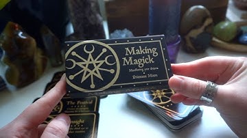Making Magick Oracle Unboxing 🖤🔮🕯 Amazing Reading