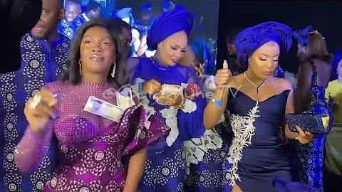 SEE IYABO OJO, TOYIN ABRAHAM AND TIWA SAVAGE  DANCE AT FINAL BURIAL