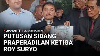 🔴LIVE | Menanti Putusan Sidang Praperadilan Ketiga Roy Suryo