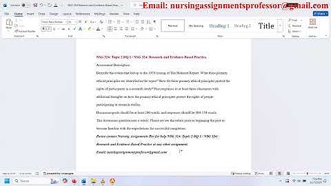 NSG 324: Topic 2 DQ 1 / NSG 324: Research and Evidence-Based Practice.
