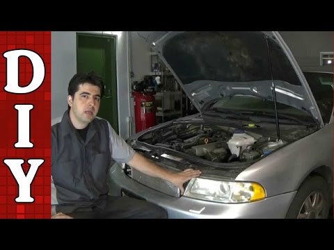 How to Remove and Replace a Headlight Assembly and Bulb - Audi A4