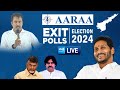 LIVE : AP Exit Polls 2024 | Aaraa Mastan Survey | AP Elections 2024 | YSRCP vs TDP @SakshiTVLIVE