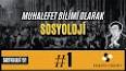 Sosyoloji Nedir? ile ilgili video