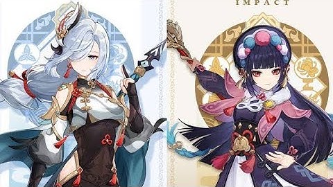 2.4 Shenhe and Yunjin Idle Animation Leaks