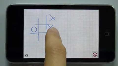 iPhone game - AI Tic Tac Toe demo