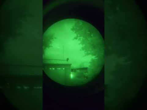 Thunderstorm Under Nightvision