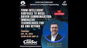 IA382 - Seminar in Computer Engineering: "From Intelligent Surfaces to Noise-Driven Communication"