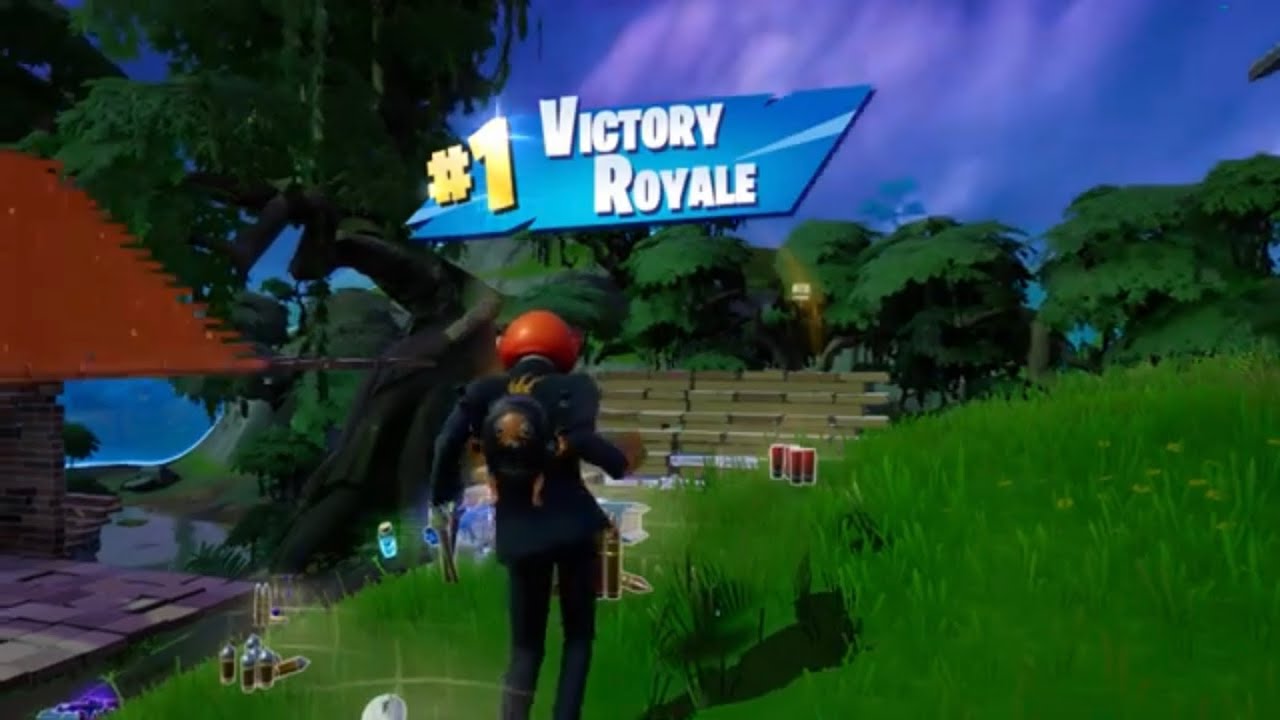 Victory Royale Solo Battle Royal Full Game Win Fortnite - YouTube