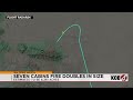Seven Cabins Fire more than doubles in size