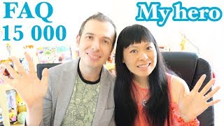 FAQ 15 000 Morgan | My hero, rencontre, travail, Japon, vegan