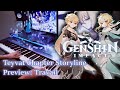 Teyvat chapter storyline preview travail genshin impact full piano arrangement