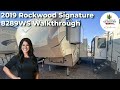 BEST COMPACT FIFTH WHEEL: Pre-Owned 2019 Rockwood Signature 8289WS Walkthrough