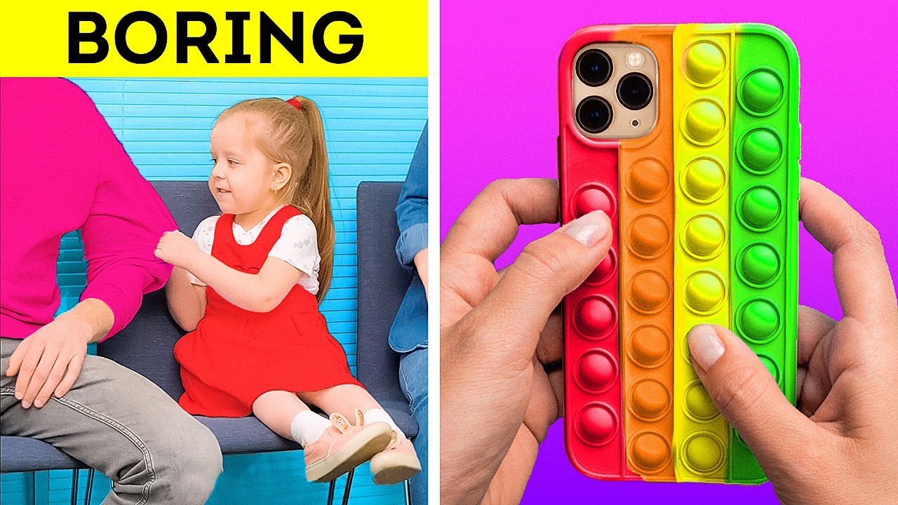 Funny And Colorful Parenting Crafts To Make Your Kids Happier || Clever Gadgets And Hacks
