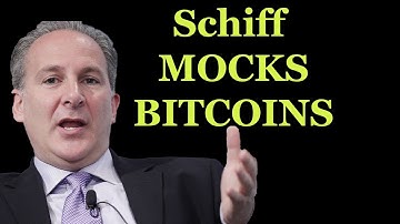 Peter Schiff mocks Bitcoins
