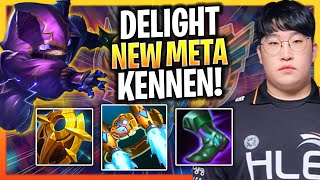 DELIGHT TRIES NEW META KENNEN SUPPORT! | HLE Delight Plays Kennen Support vs Alistar! Season 2024