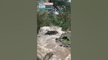 3 girls rescued from raging Hawaii stream after getting stuck on outcropping