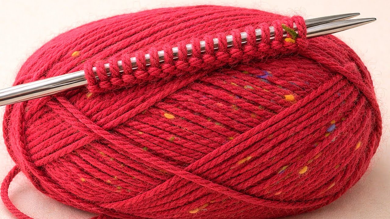 Ух ты! Какая простая и красивая схема вязания! Уникальный дизайн для шарфов, шалей и свитеров!