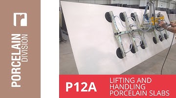 P12A | Vacuum lifter for large porcelain slabs up to 300kg