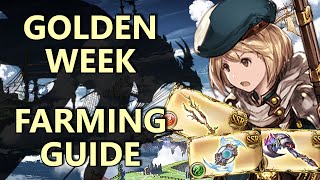 [Granblue Fantasy] Golden Week Farming Guide for Early and Mid-Game Players