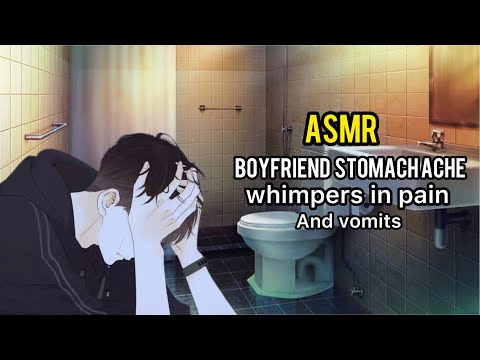 ASMR | ⚠️⚠️Boyfriend vomiting audio | whimpers | stomach growling | fainti