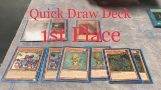 QUICKDRAW Deck is BACK! EDISON Format Monthly TGS TOURNAMENT! Winning 1st place Deck profile! 🥇🏆