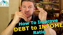 How To Improve Debt To Income Ratio 