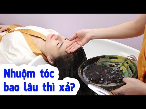Video NHUỘM TÓC BAO LÂU THÌ XẢ (GỘI ĐẦU ĐƯỢC) / TÓC BỀN MÀU,... - youtube