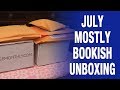 July Mostly Bookish Unboxing (Book Bath Box, Muse Monthly, Prime Day, & More)