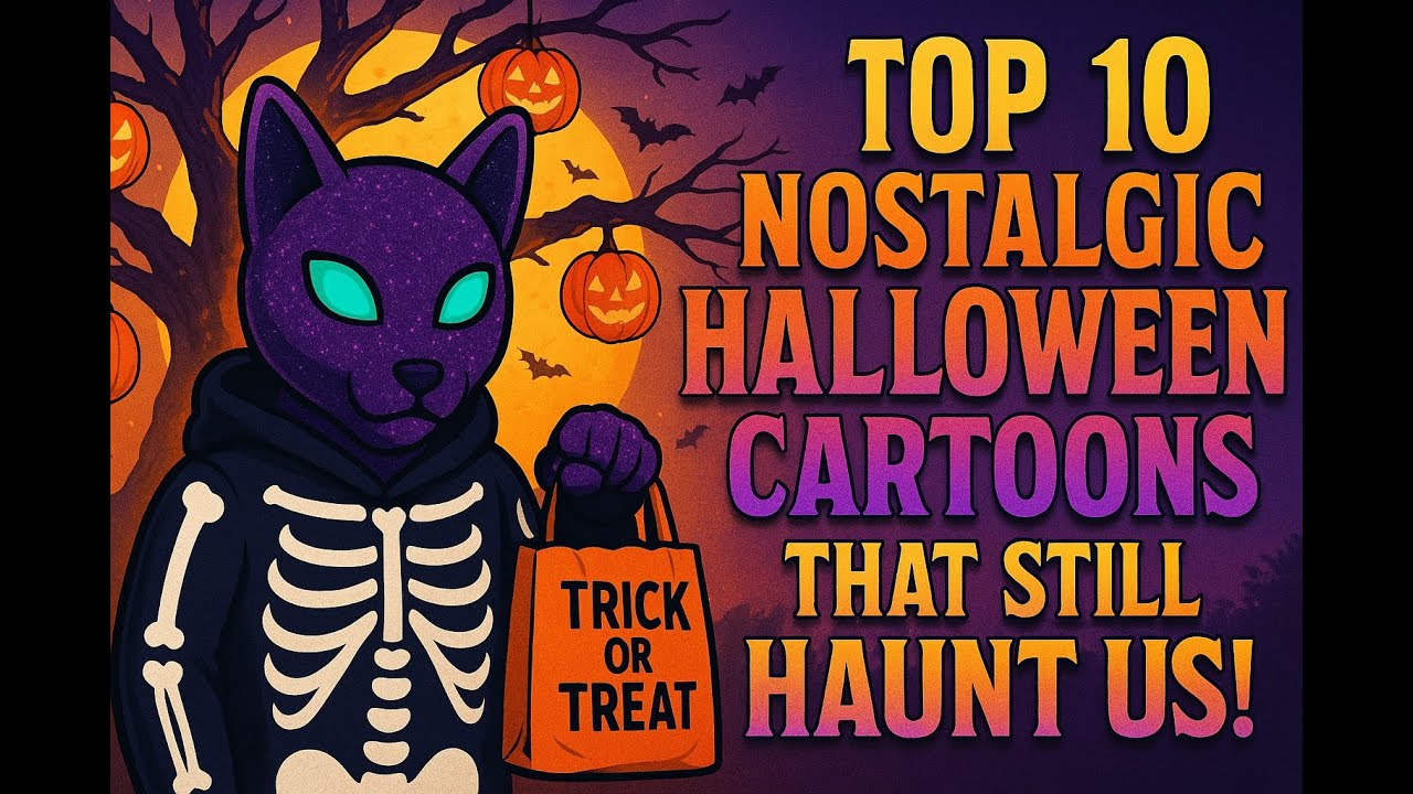 🎃 Top 10 Animated Halloween Specials 👻 Cartoons That Still Haunt Us!