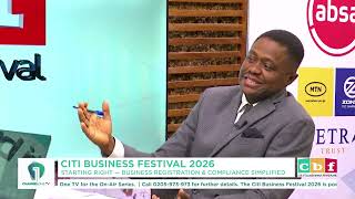 How to Register a Business in Ghana: Expert Explains Compliance Rules on CitiBusinessFestival 2026 screenshot 4