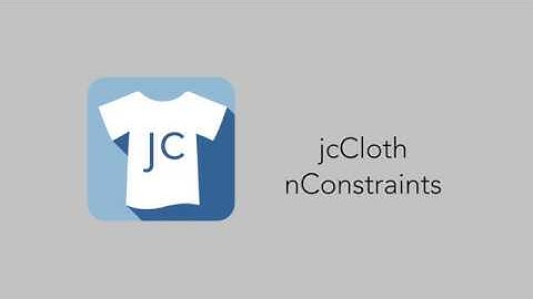 jcCloth: nConstraint General