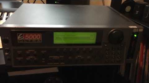 EMU E5000 Sampler