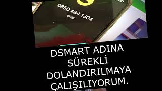 DOLANDIRICILARIN İKNA ÇABASI TELEFON 0850-484-1304