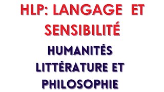 QCM : Langage, sensibilité et pensée (philosophie - HLP)