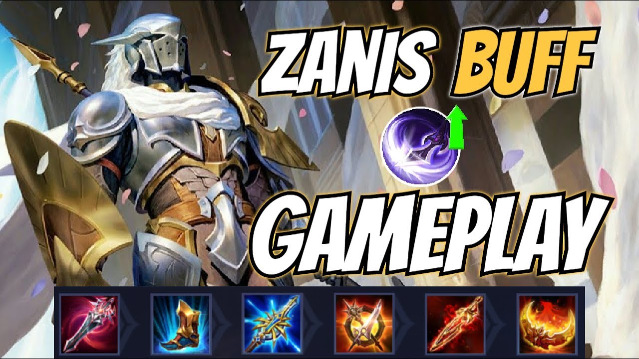 TO BROKEN!! ZANIS BUFFED GAMEPLAY | AoV | 傳說對決 | RoV | Liên Quân Mobile | 펜타스톰