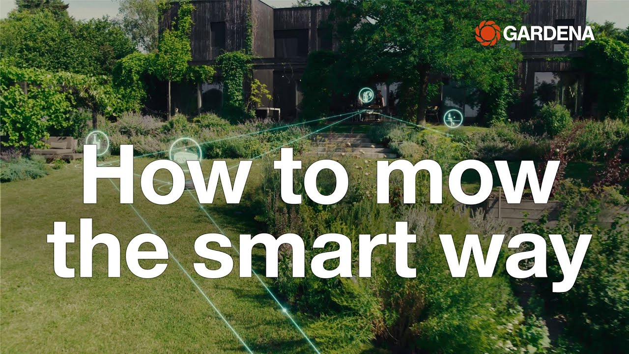 Smart Mowing with GARDENA smart system How to mow your lawn the smart