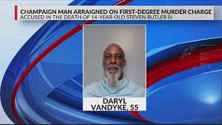 Champaign man arraigned on first-degree murder in boy’s death
