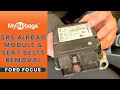 FORD FOCUS - AIRBAG SRS LOCATION RCM - RESTRAINT CONTROL MODULE & B1193 RESET - MyAirbags.com