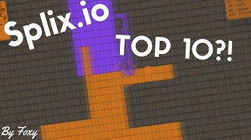 Splix.io | Gameplay #01 | Top 10 ?!