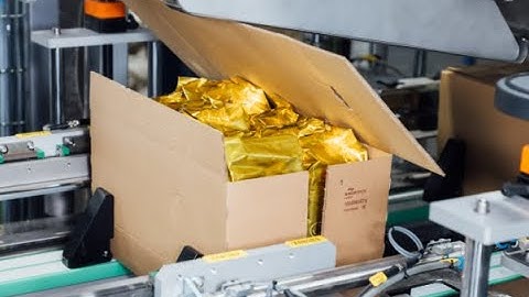 Side loading wrap around case packer | Coffee beans packaging | Xolertic – Novadelta