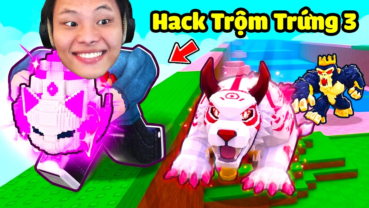 [ROBLOX] JayGray Trộm Trứng Steal An Egg 3🐣😈Thử Thách Cướp 0,001 Trứng Hiếm KingKong Hacker Siêu Hài