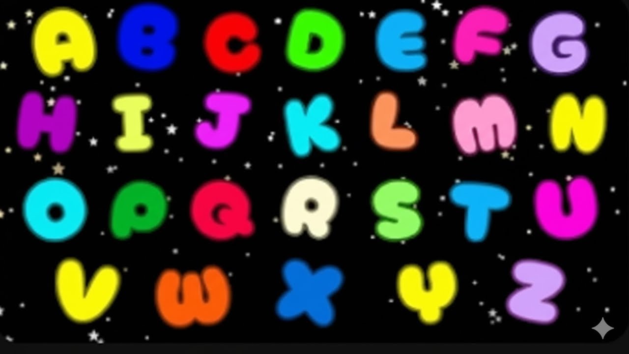ABC Song | Colorful Letters Fill Their Places | Fun Alphabets Animation ...